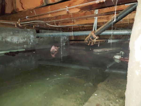 Crawl Space Drying in Spanish Fork