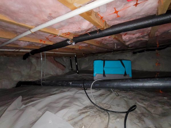 Crawl Space Water Remediation in Spanish Fork