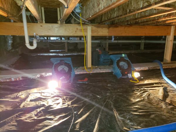 Crawlspace Water Removal in Spanish Fork