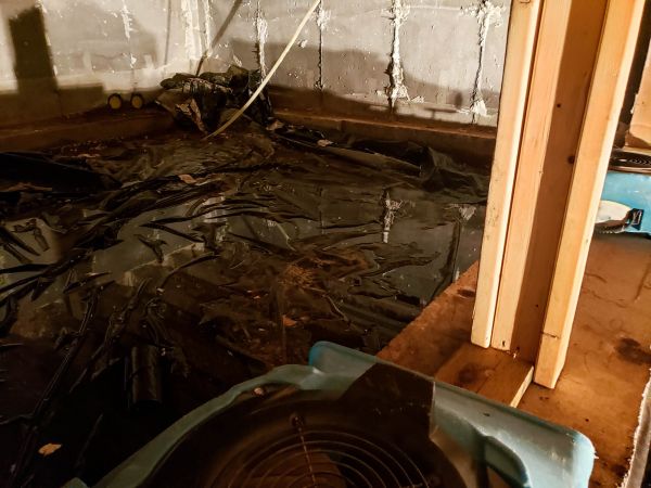 Crawlspace Water Cleanup in Spanish Fork