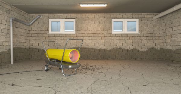 Basement Drying in Spanish Fork